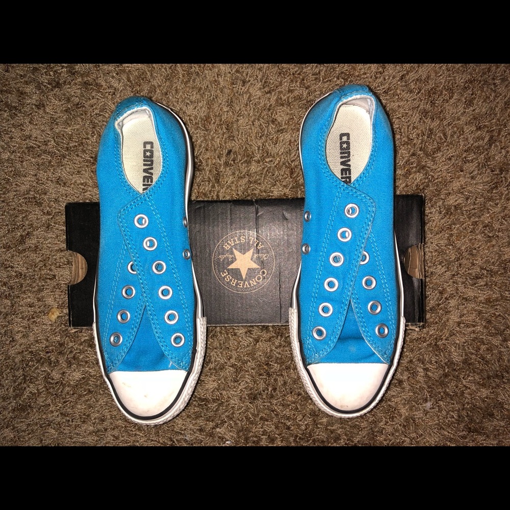 Vivid Blue Converse